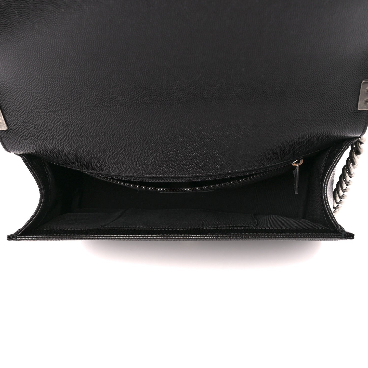 Chanel Caviar Quilted New Medium Boy Flap Black 6 of 11