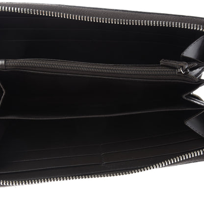 Gucci GG Supreme Monogram Web Bee Zip Around Wallet Beige Cocoa 5 of 9