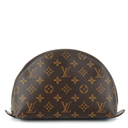 Louis Vuitton Monogram Trousse Demi Ronde 1 of 6