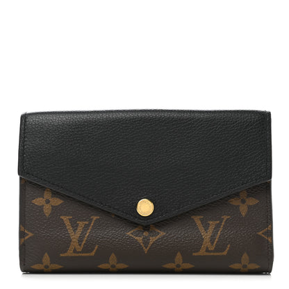 Louis Vuitton Monogram Pallas Compact Wallet Black 1 of 7