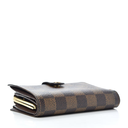 Louis Vuitton Damier Ebene French Purse Wallet 4 of 6