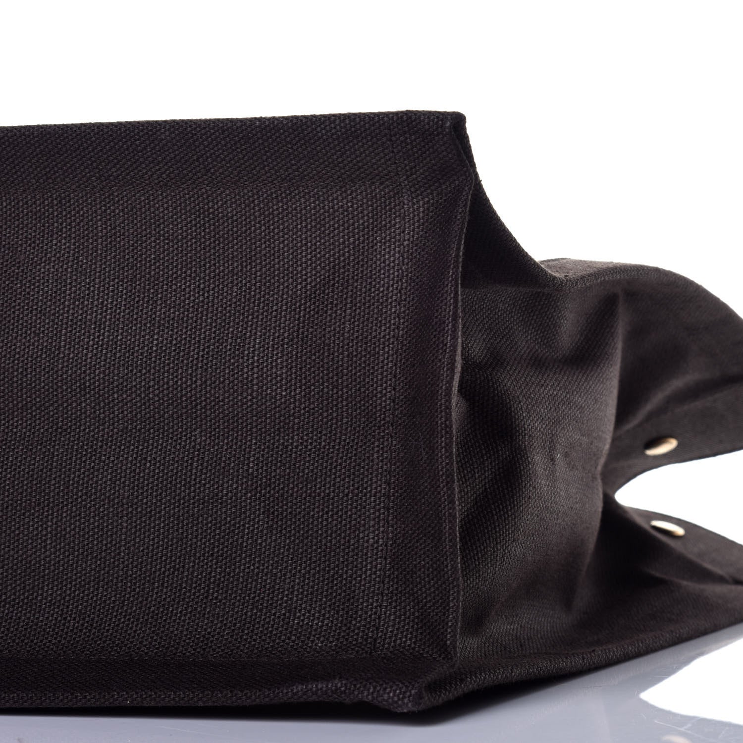 Saint Laurent Linen Calfskin Rive Gauche Tote Natural 8 of 8