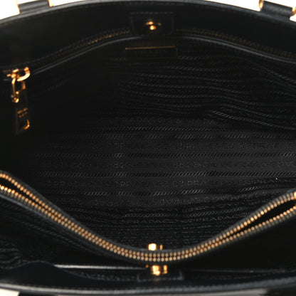 Prada Saffiano Medium Galleria Double Zip Tote Black 4 of 4