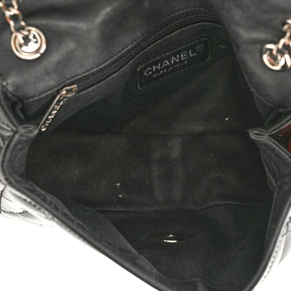 Chanel Patent Quilted Small Coco Shine Flap Black 5 of 12