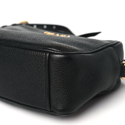Prada Vitello Phenix Camera Bag Black 11 of 11