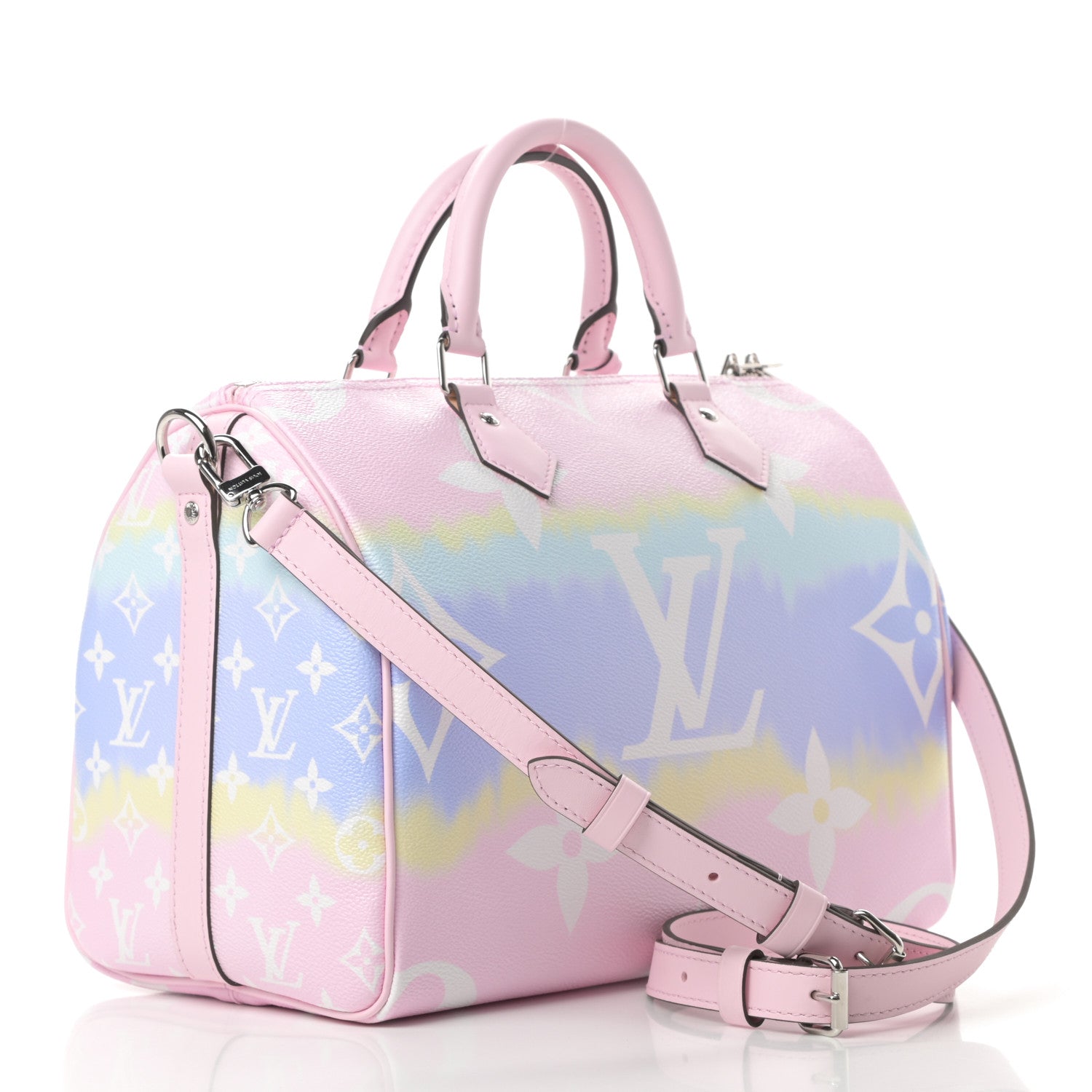 Louis Vuitton Monogram Escale Speedy Bandouliere 30 Pastel 3 of 11