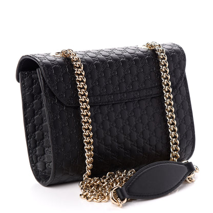 Gucci Microguccissima Mini Emily Shoulder Bag Black 3 of 9