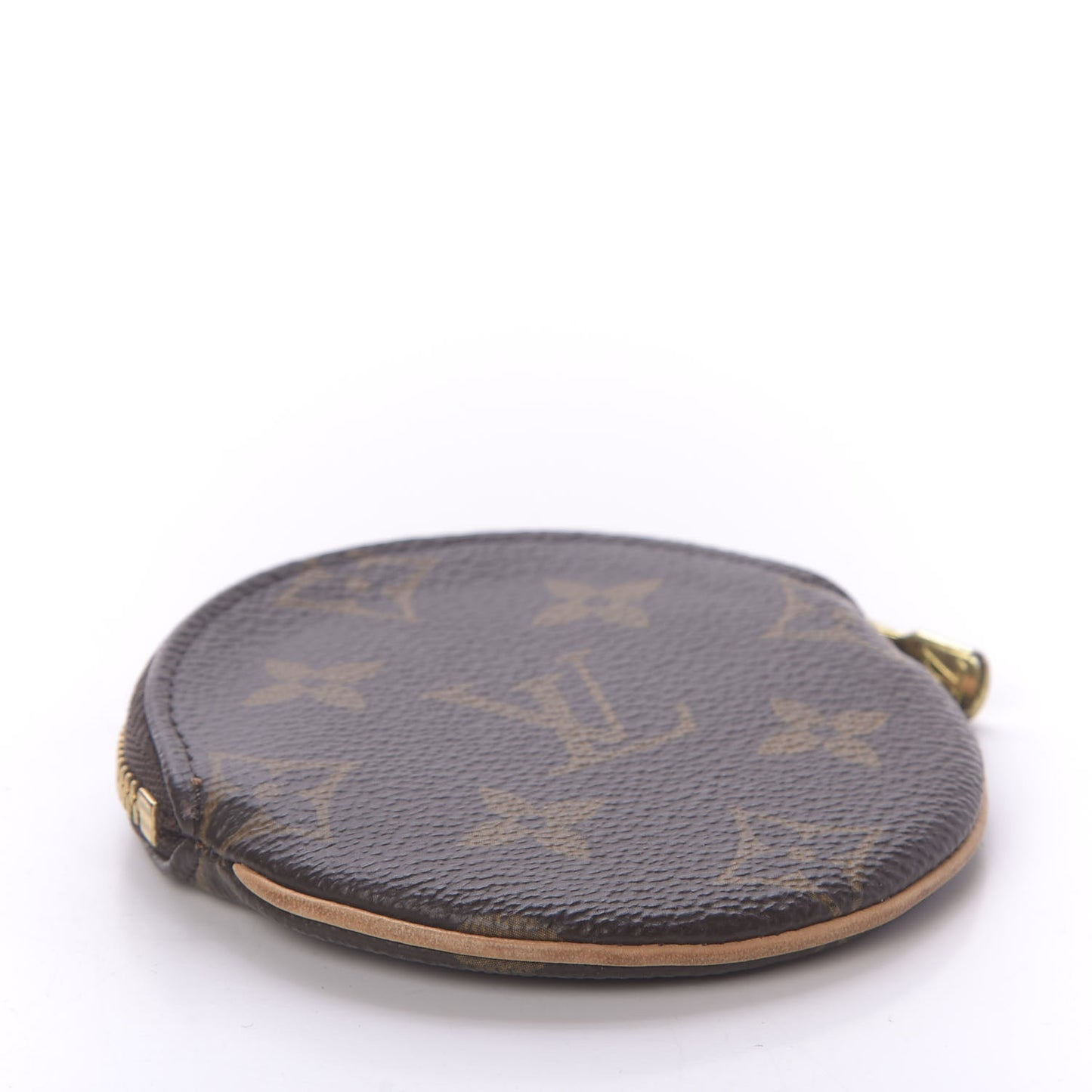 Monogram Round Coin Purse