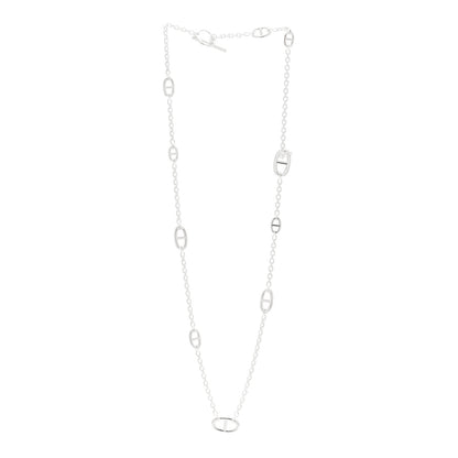 Hermes Sterling Silver Farandole Necklace 80 3 of 6