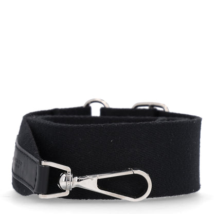 Goyard Canvas Calfskin Adjustable Shoulder Strap Black 1 of 5