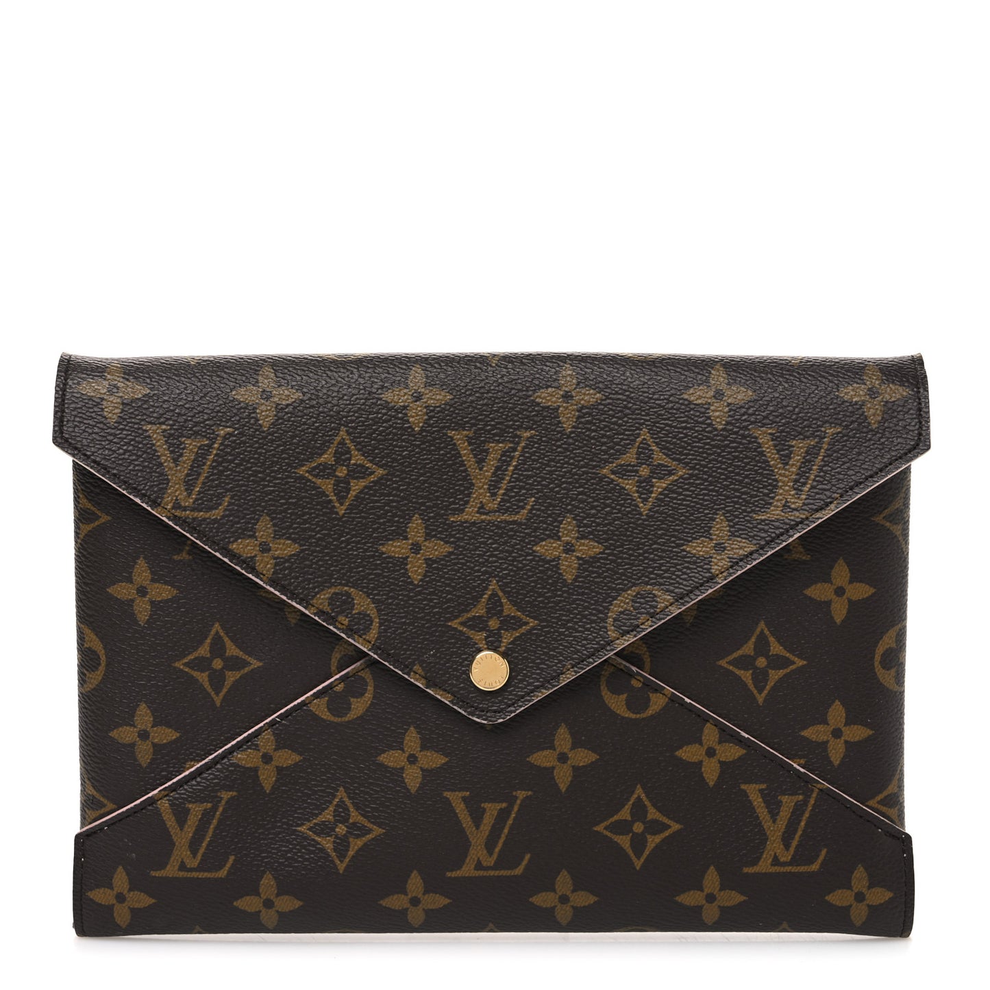 Monogram Large Kirigami Pochette Insert Rose Ballerine