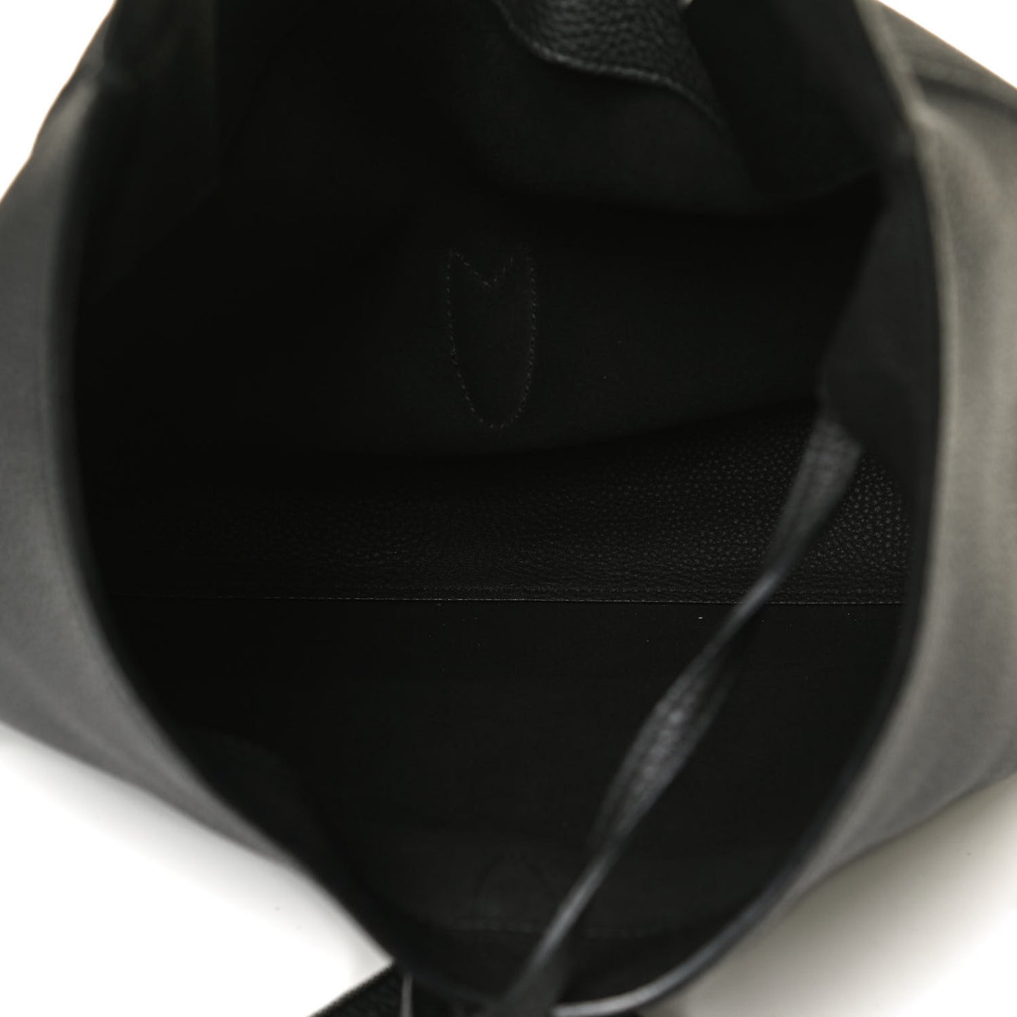 Soft Grained Calfskin Large Jackie Hobo Black