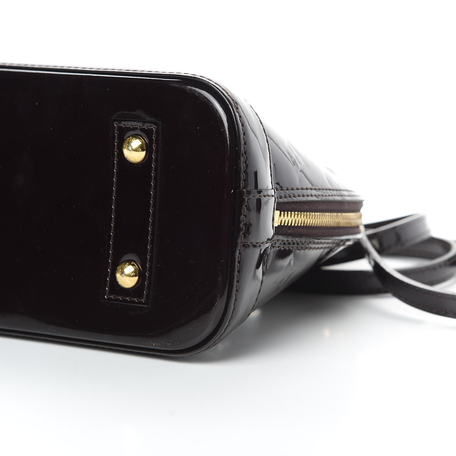 Louis Vuitton Vernis Alma BB Amarante 10 of 10