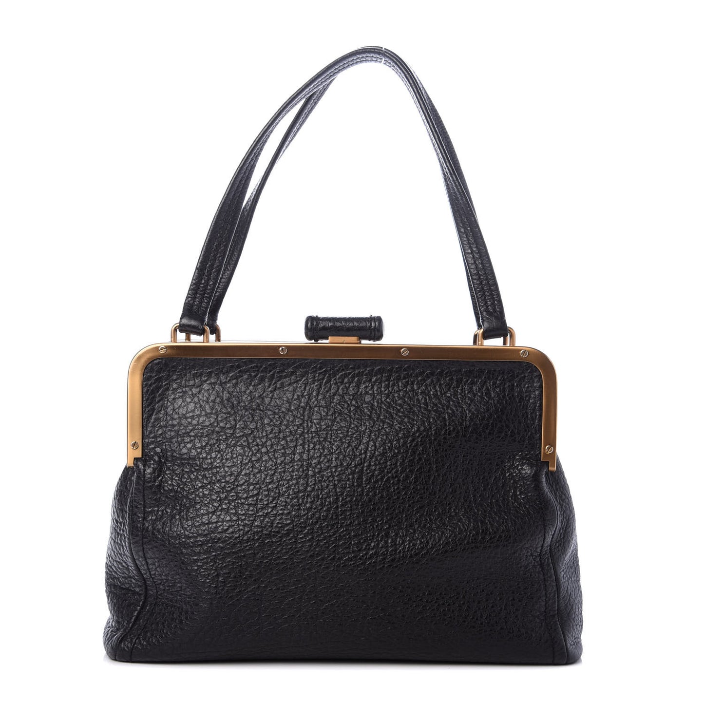 Cervo Antik Frame Bag Black