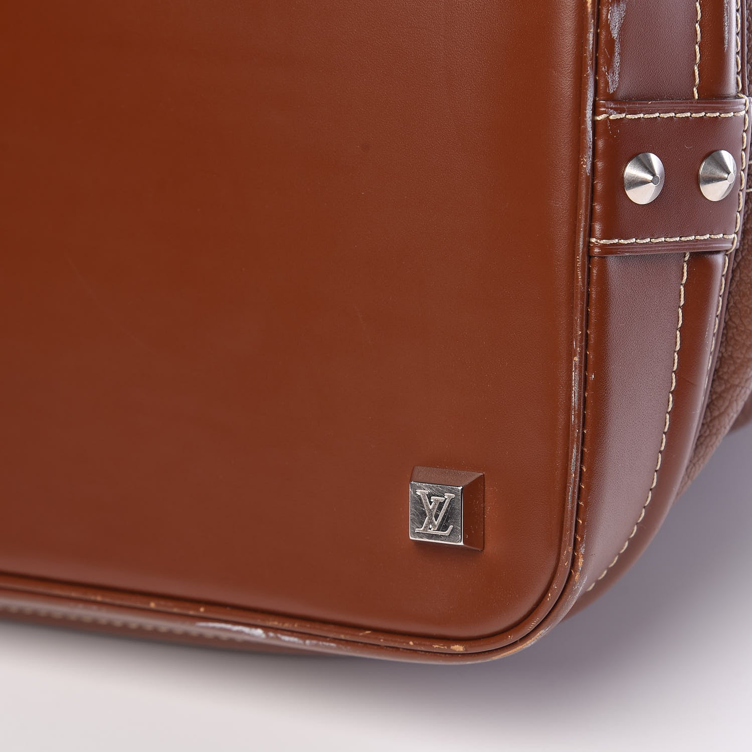 Louis Vuitton Suhali Lockit GM Sienne 12 of 14