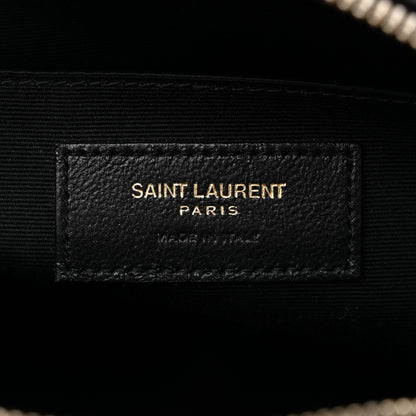 Saint Laurent Calfskin Matelasse Monogram Lou Camera Bag Black 6 of 10