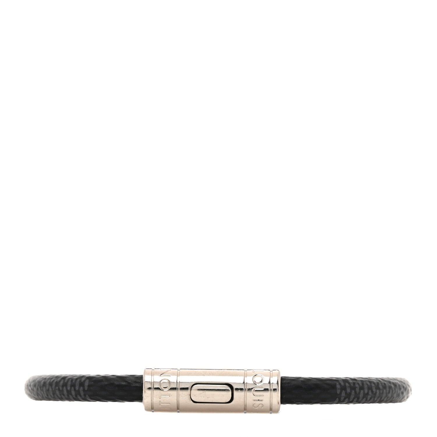 Louis Vuitton Damier Graphite Keep It Bracelet 19 1 of 5