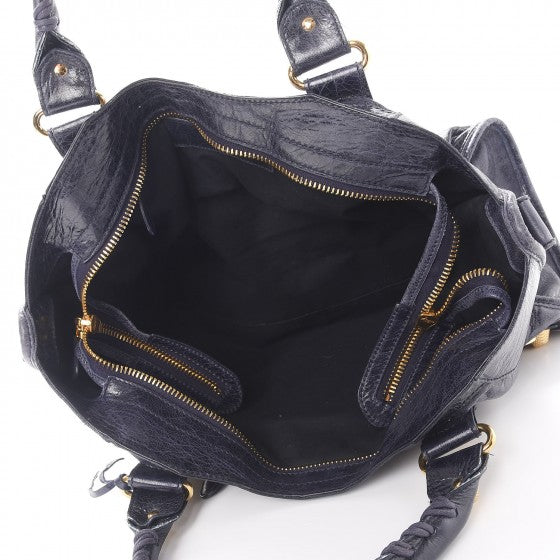 Balenciaga Agneau Giant 21 Gold Hardware Part Time Navy 5 of 16