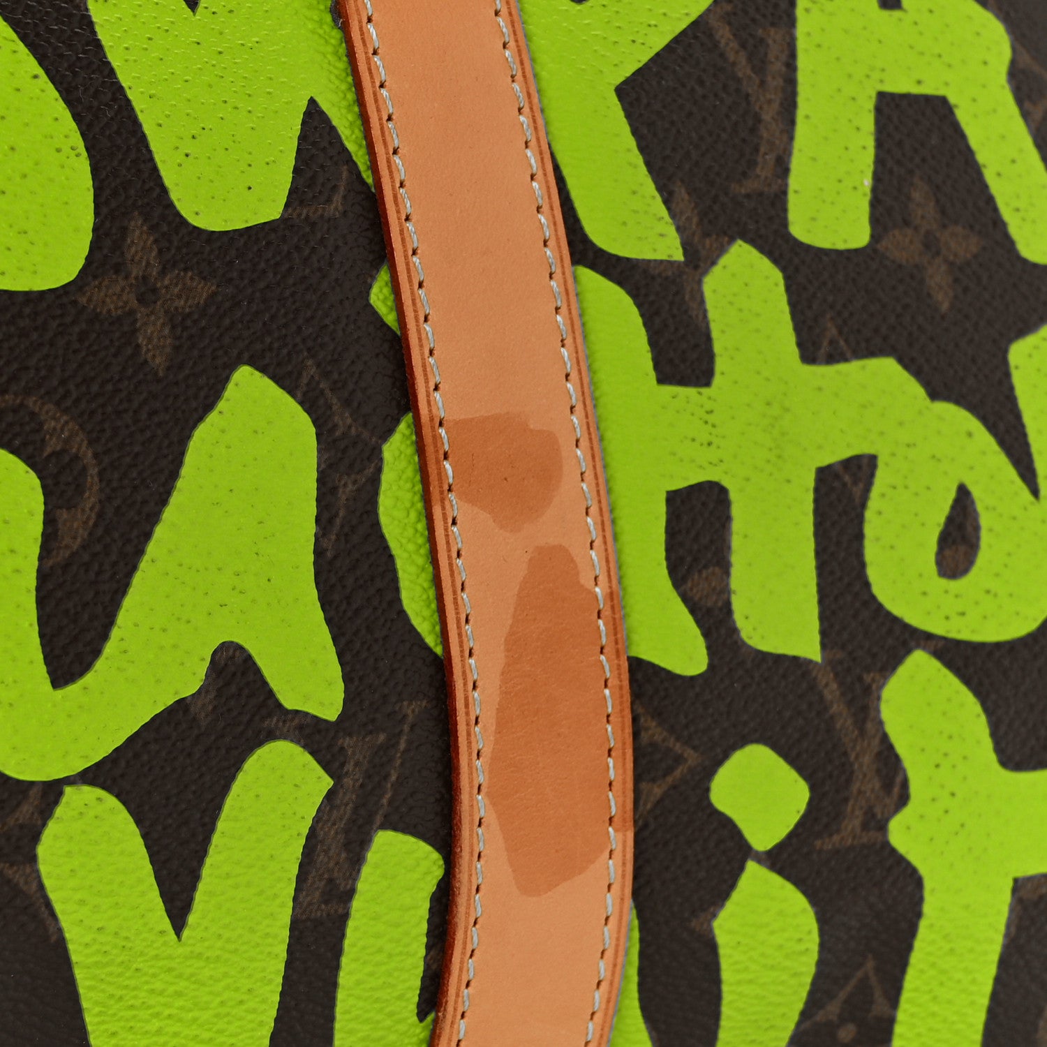 Louis Vuitton Monogram Graffiti Keepall 50 Green 12 of 12