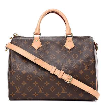 Louis Vuitton Monogram Speedy Bandouliere 30 1 of 13