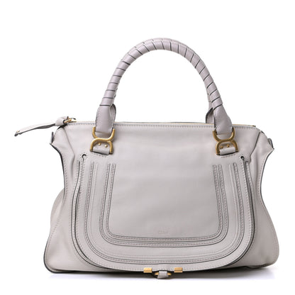 Chloe Calfskin Large Marcie Satchel Cashmere Grey 1 of 5