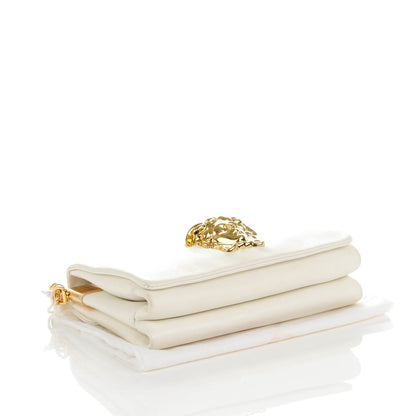 Versace Nappa Palazzo Sultan Shoulder Bag White 4 of 8