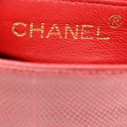 Chanel Lizard CC Mini Flap Bag Red 6 of 16