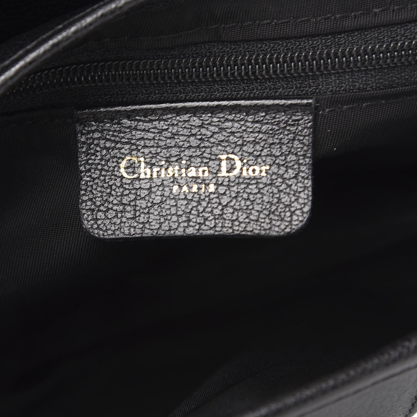 Calfskin Saddle Bag Black