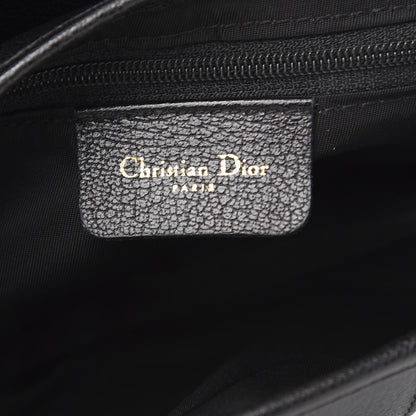 Christian Dior Calfskin Saddle Bag Black 6 of 10