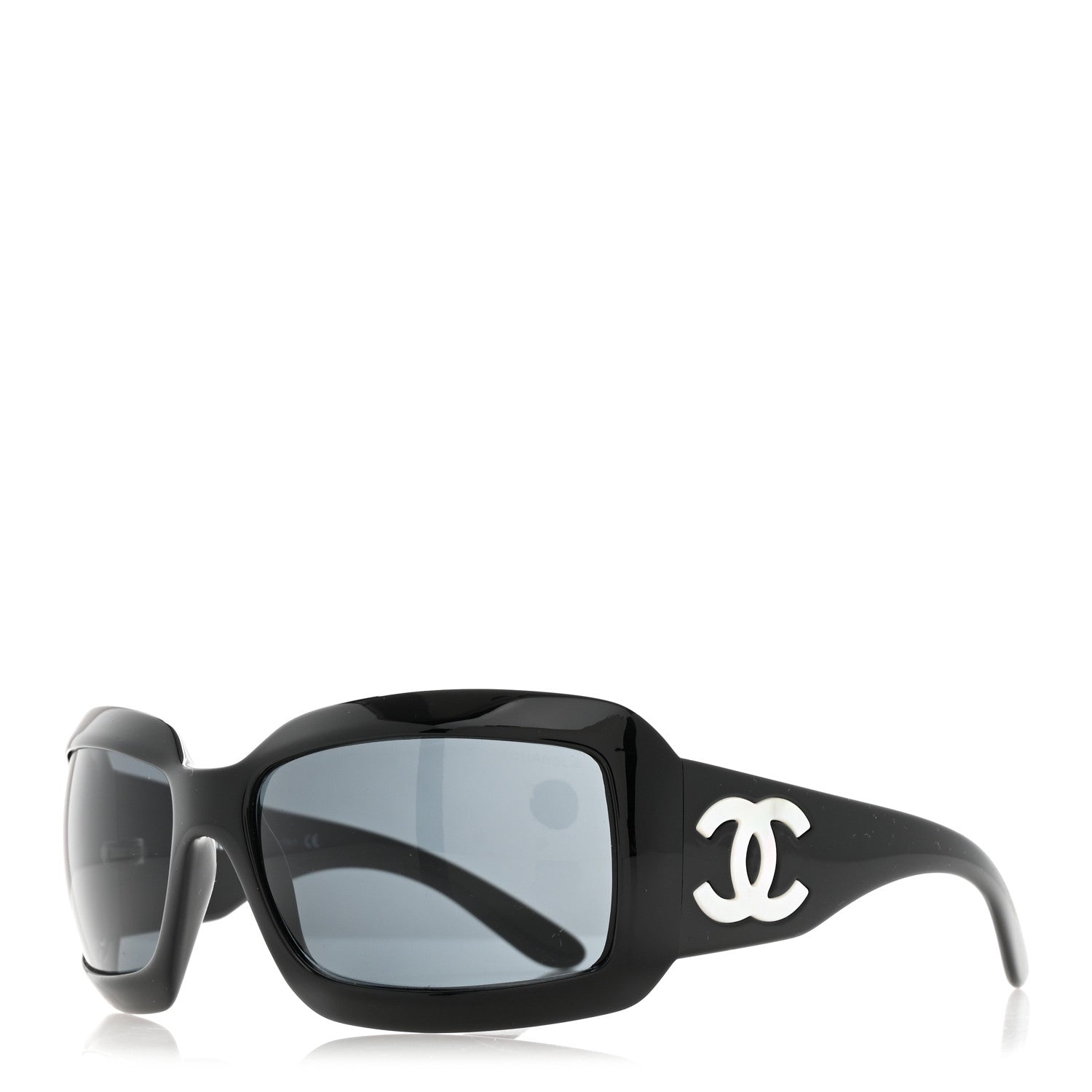 Chanel Mother of Pearl CC Sunglasses 5076-H Black 1 of 8