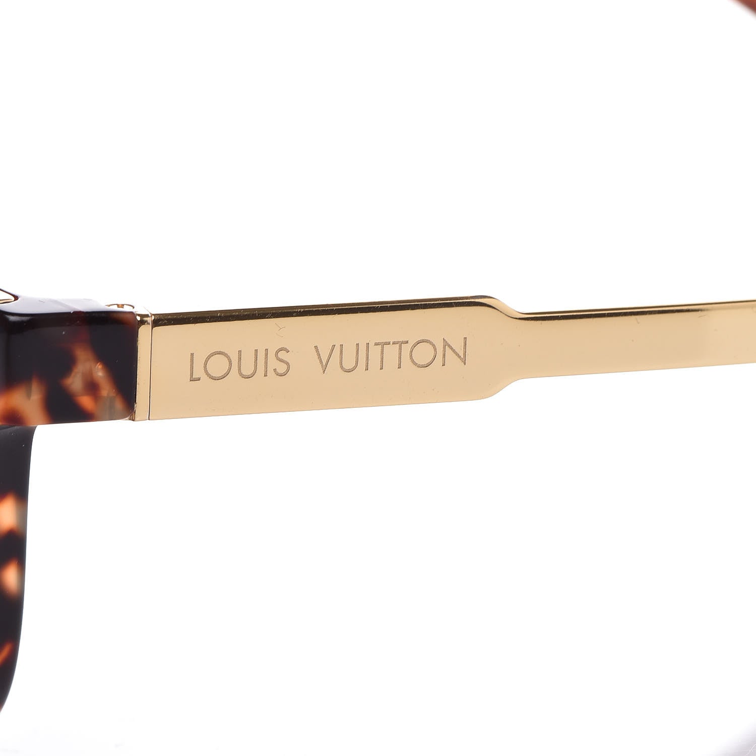 Louis Vuitton Acetate Mascot Sunglasses Z0938E Tortoise 7 of 8