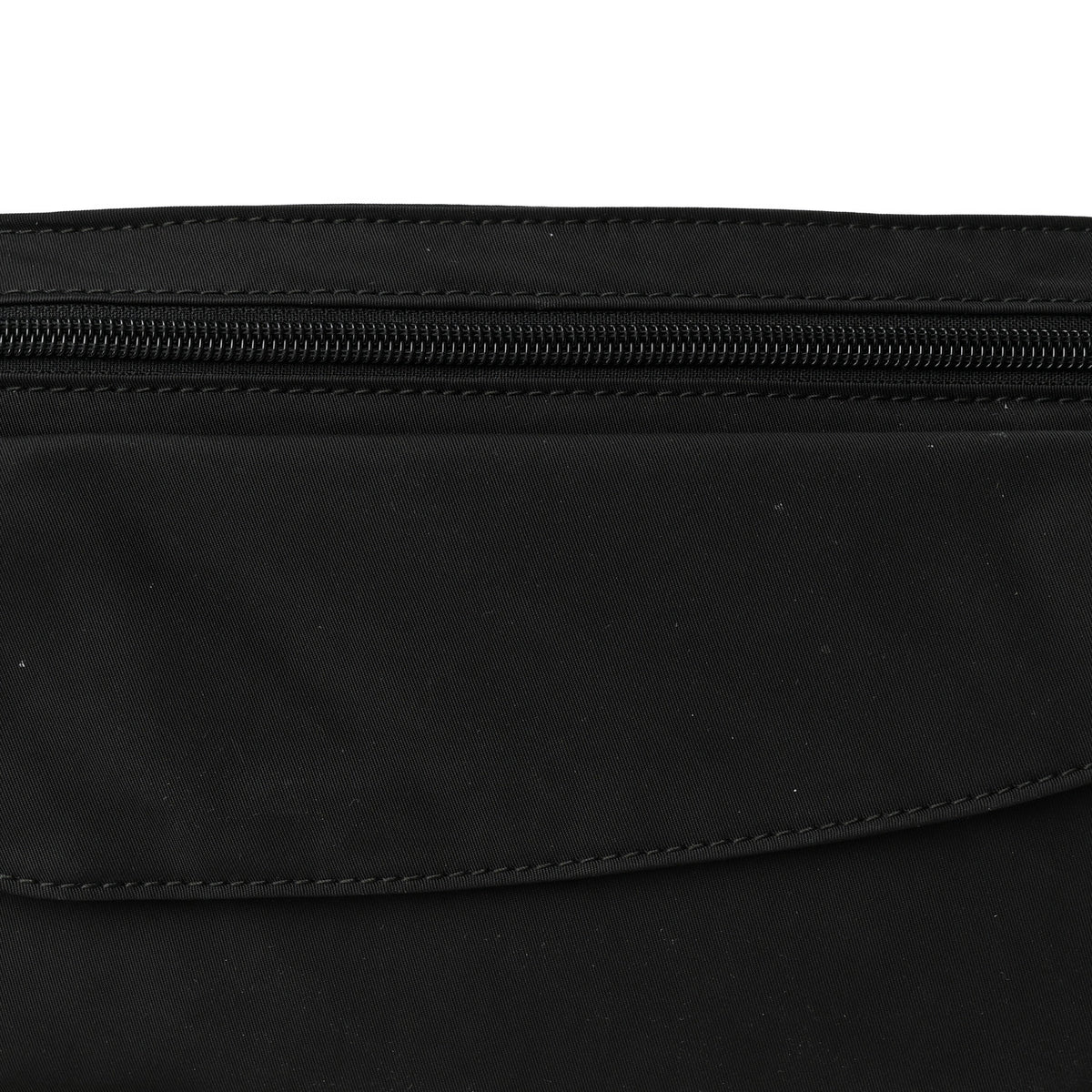 Nylon Shield Mens Belt Bag Black