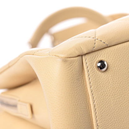 Chanel Caviar Caviar Quilted CC Tote Beige 15 of 19