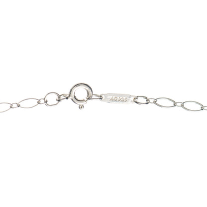 Tiffany Sterling Silver Oval Link Chain Necklace 36" 4 of 6