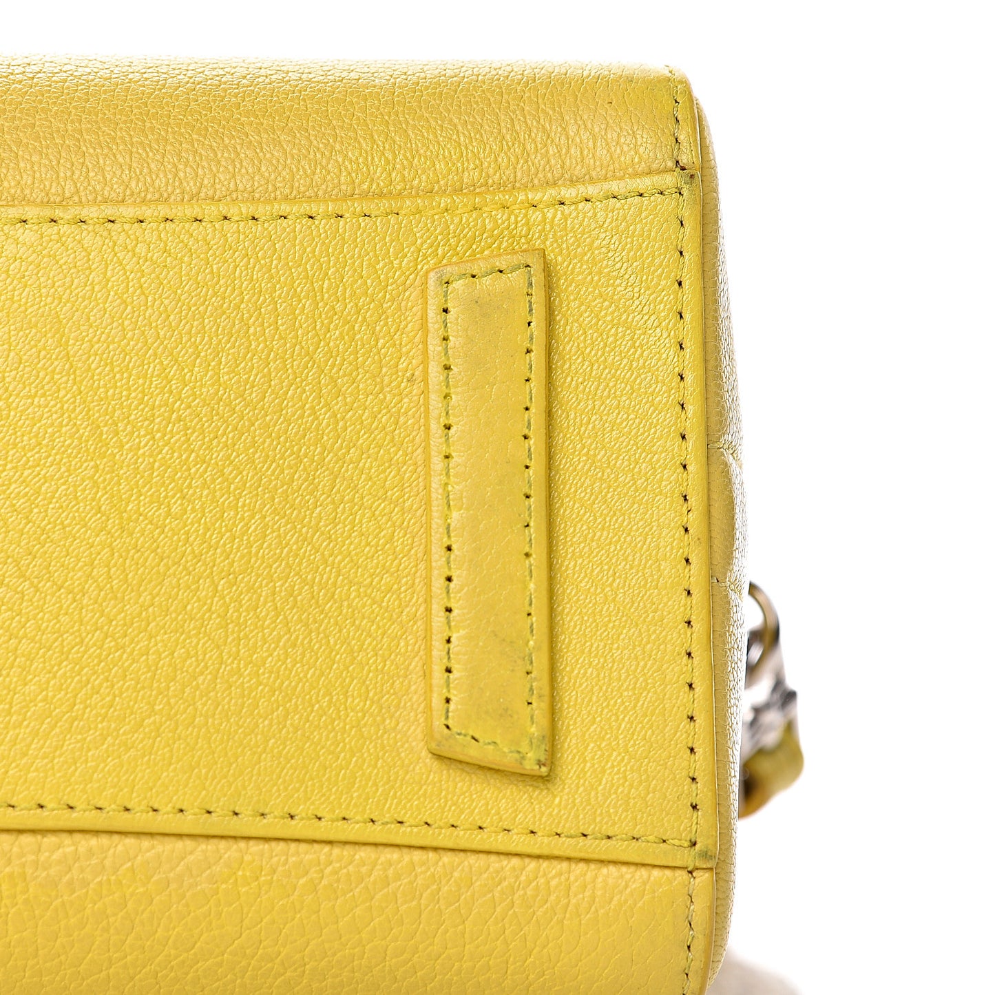 Sugar Goatskin Mini Antigona Yellow