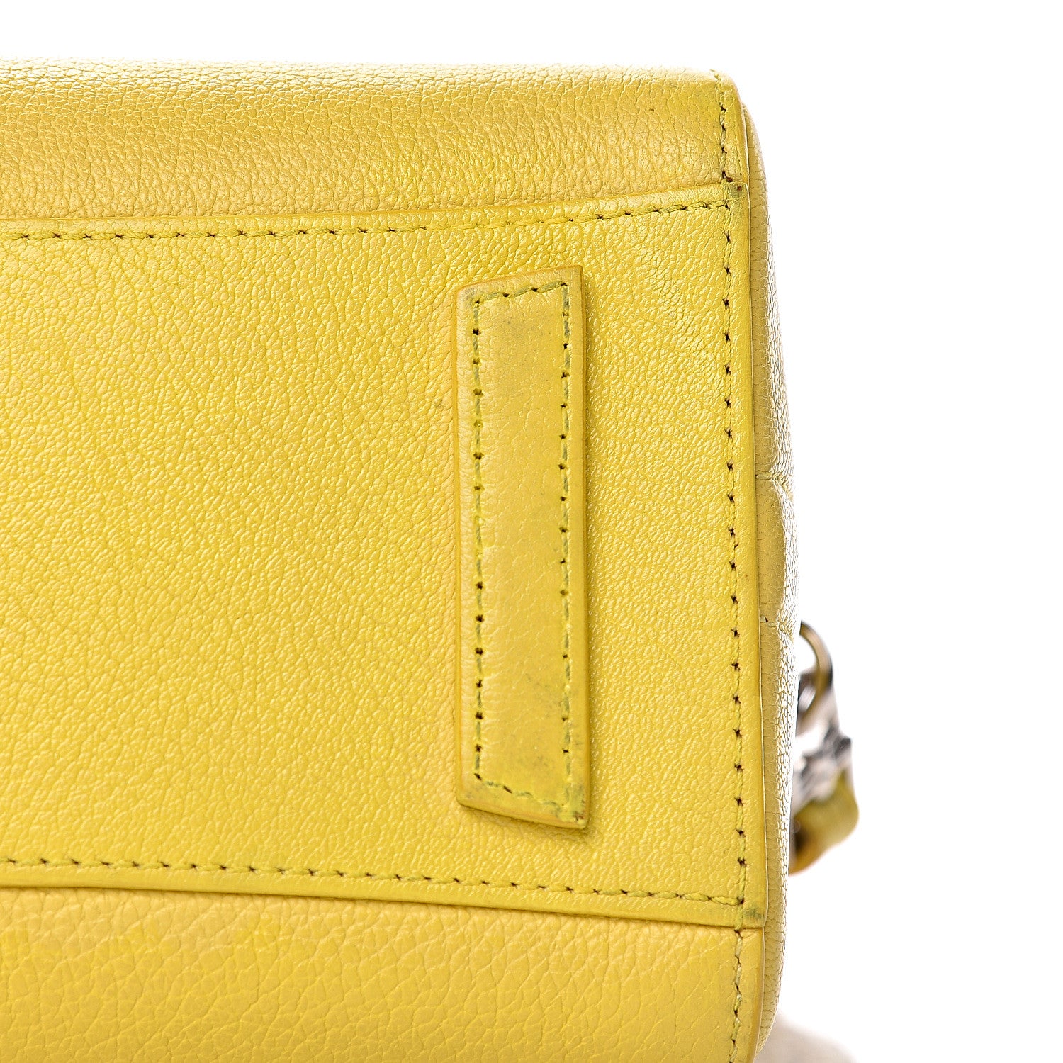 Givenchy Sugar Goatskin Mini Antigona Yellow 11 of 20