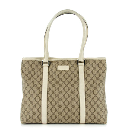 Gucci GG Plus Monogram Medium Joy Tote Off White 1 of 10