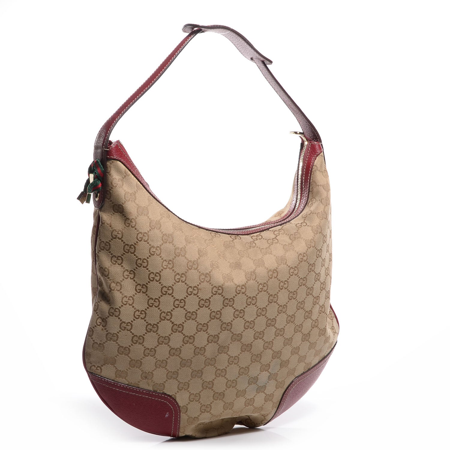 Gucci Monogram Princy Hobo Red 3 of 7