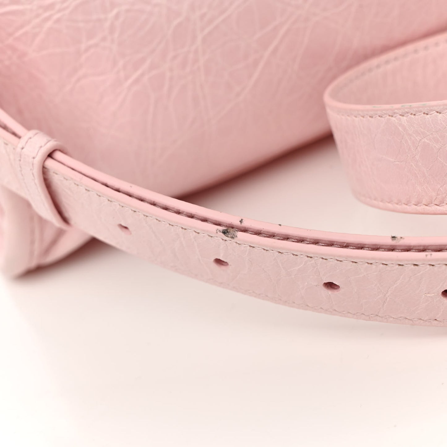 Agneau Arena Classic Hardware Small Le City Light Pink