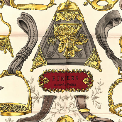 Hermes Silk Etriers Scarf 90 2 of 4