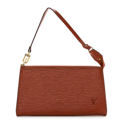 Louis Vuitton Epi Pochette Accessories 24 Kenyan Fawn 1 of 9