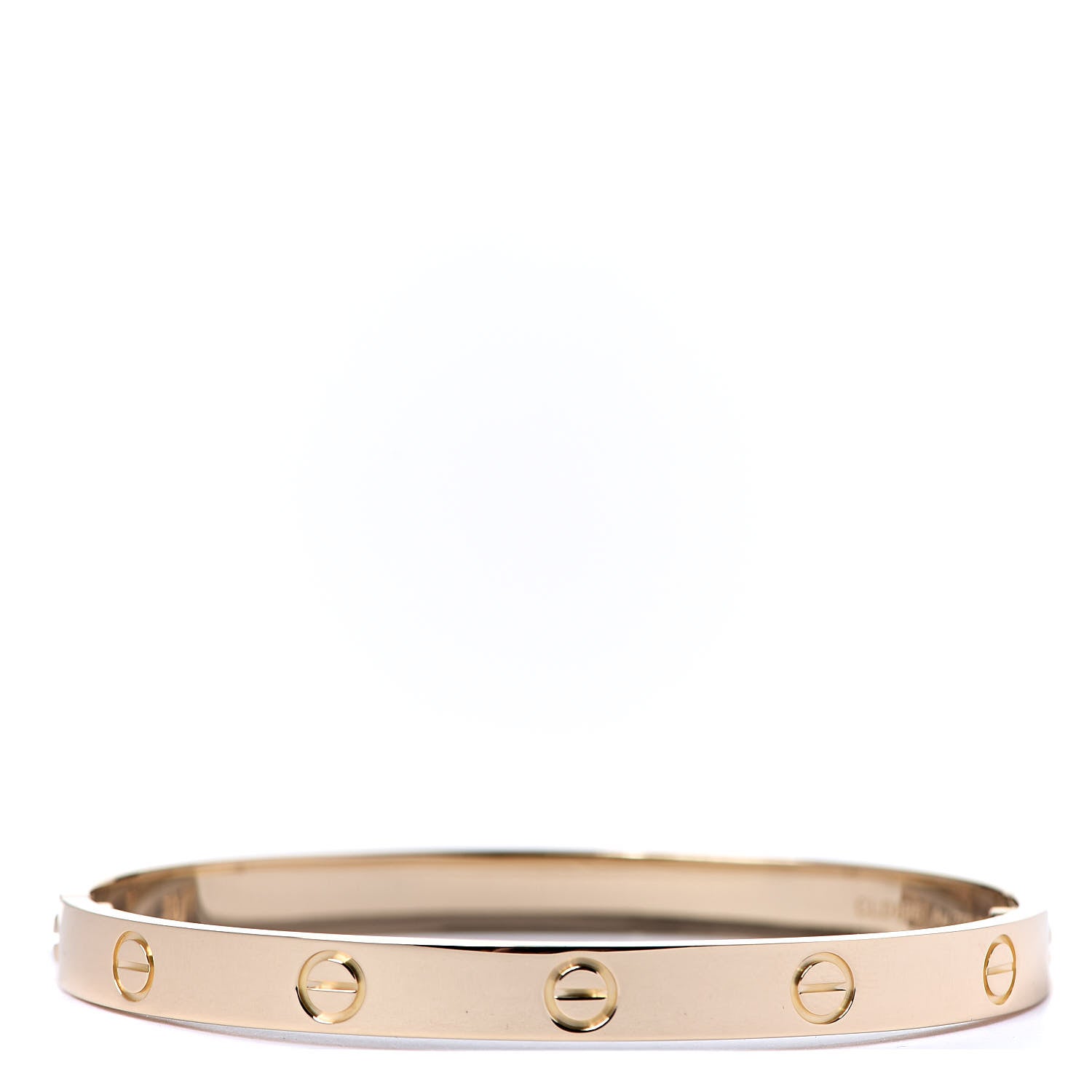 Cartier 18K Yellow Gold LOVE Bracelet 18 2 of 6