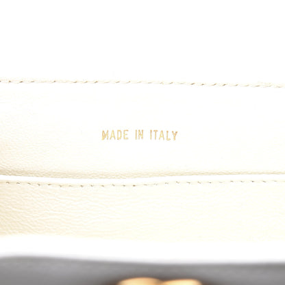 Chanel Caviar Top Handle Bag White 6 of 11