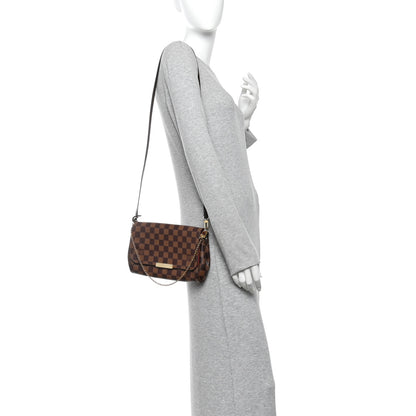 Louis Vuitton Damier Ebene Favorite MM 2 of 15