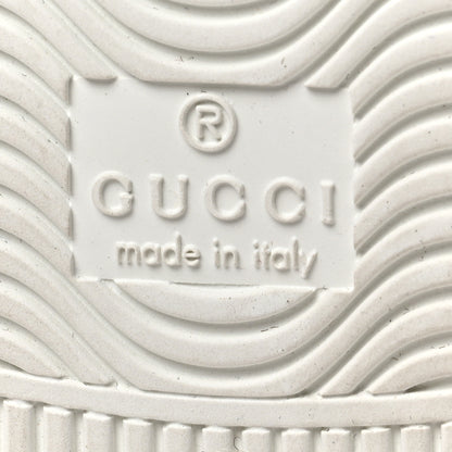 Gucci X BNF Miro Soft Calfskin Web Bananya Embroidered Womens Ace Sneakers 35 White New Shamarock 7 of 9