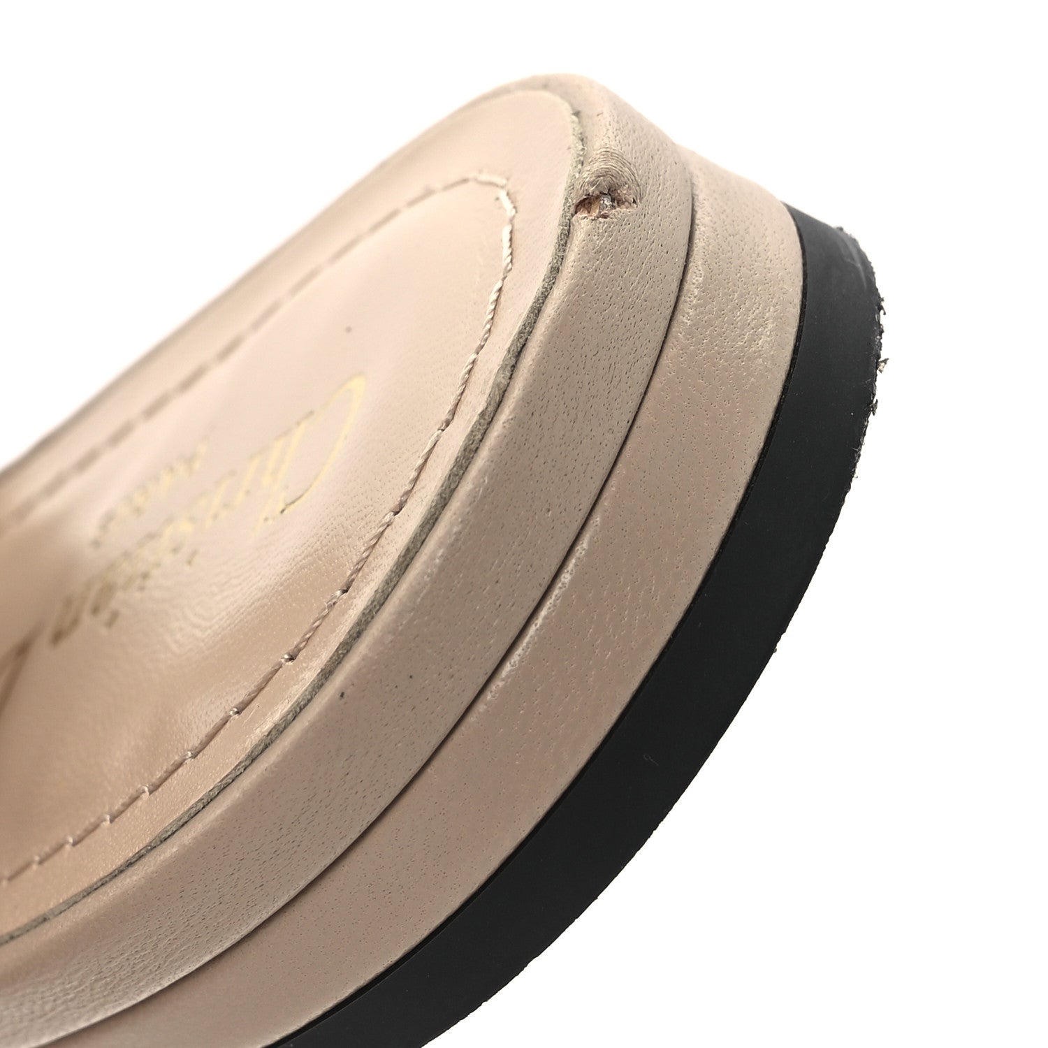 Christian Dior Technical Canvas Ribbon J'Adior Slingback Ballet Flats 38.5 Powder Nude 12 of 12
