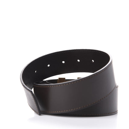 Louis Vuitton Utah LV Initiales 40mm Belt 110 44 Coffee 4 of 7