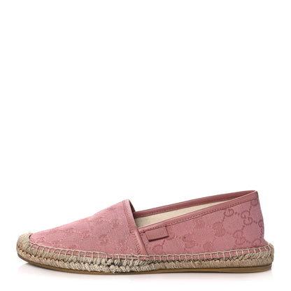 Gucci Monogram Espadrilles 38 Soft Pink 1 of 10