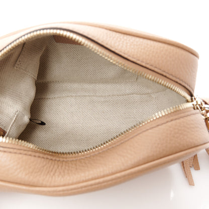 Gucci Pebbled Calfskin Small Soho Disco Bag Camelia 5 of 11