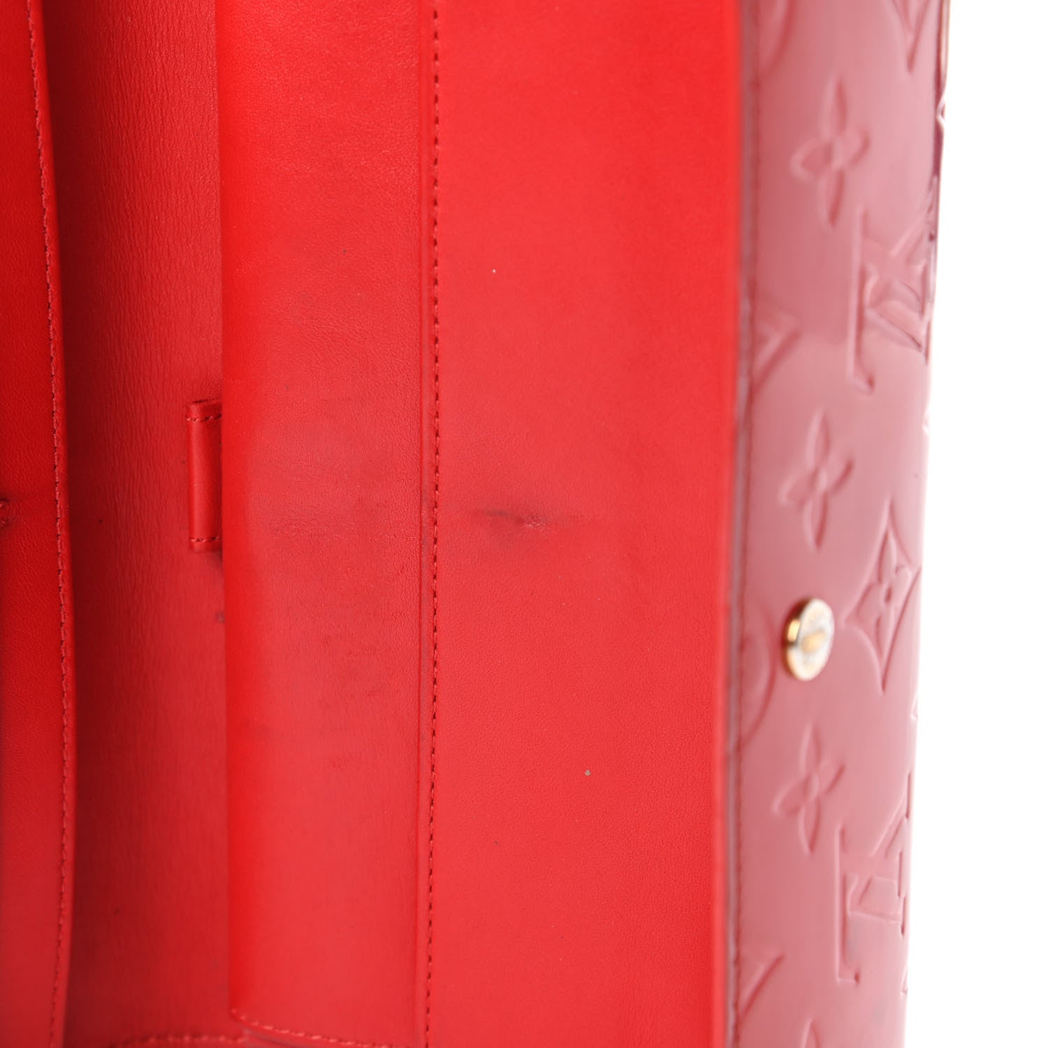 Louis Vuitton Vernis Porte Tresor International Wallet Rouge 12 of 14